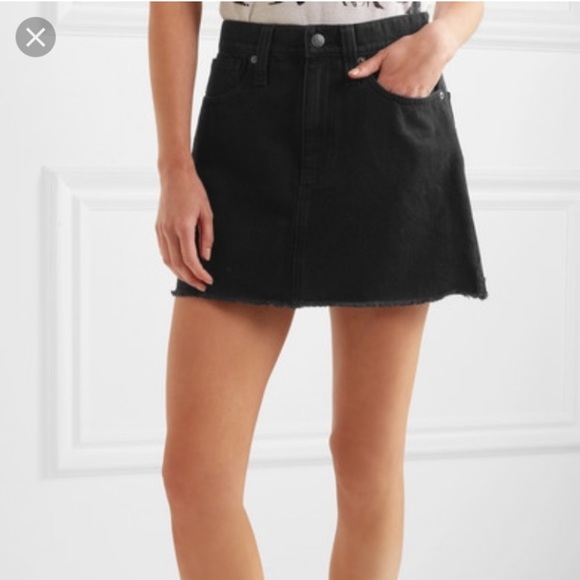 Madewell Dresses & Skirts - ✨ SALE! ✨ Madewell Black Denim Skirt